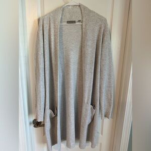 Cyrus Light Gray Knit Cardigan